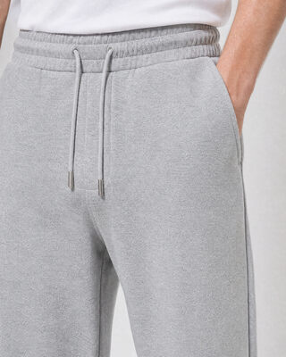 Straight-leg gray joggers