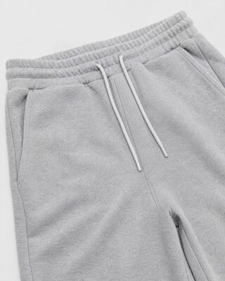 Straight-leg gray joggers