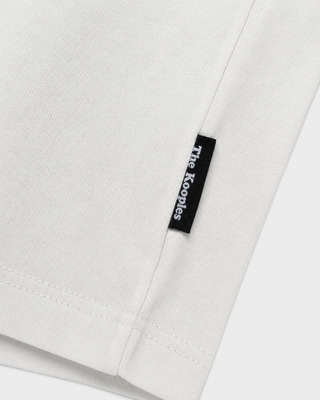 White cotton crew-neck T-shirt