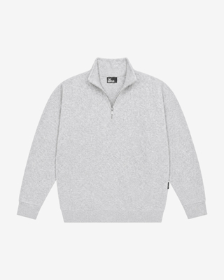Gray Trucker-Style Sweatshirt