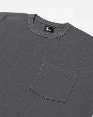 Solid black faded T-shirt