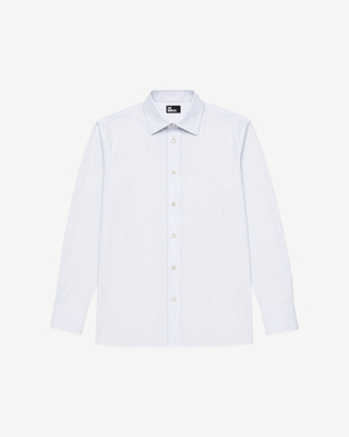 White Striped Cotton Shirt