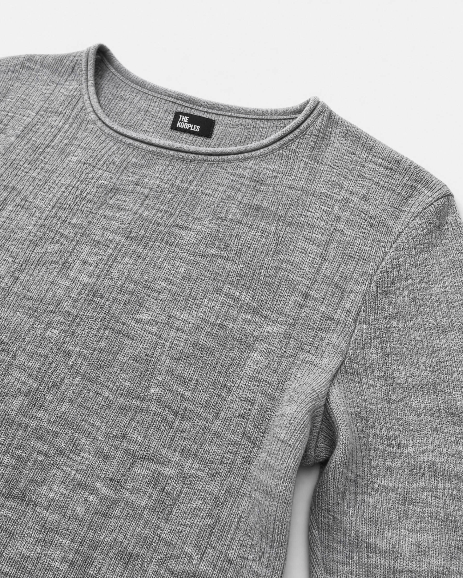 Anthracite Gray Blended Wool Top