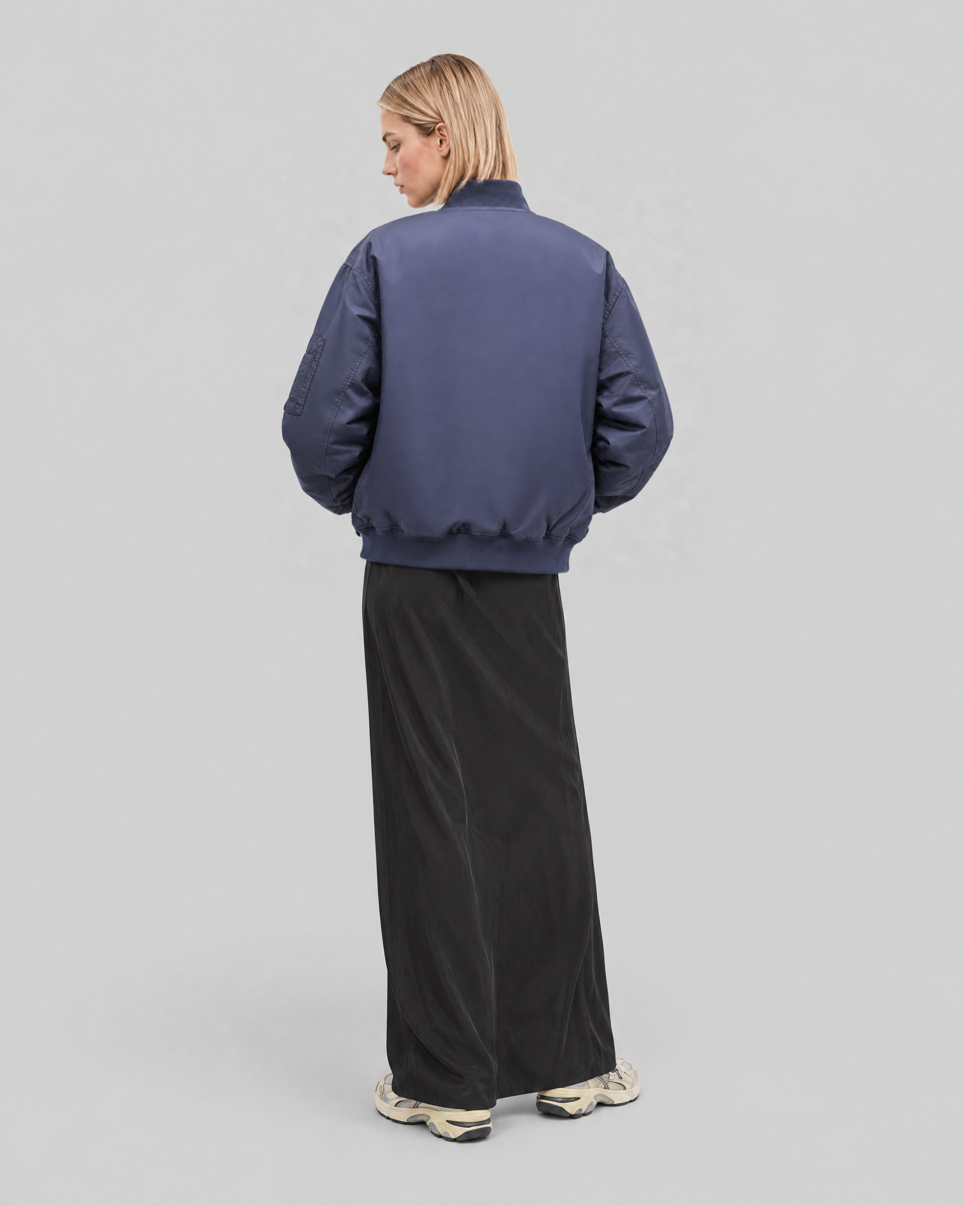 Navy bomber jacket