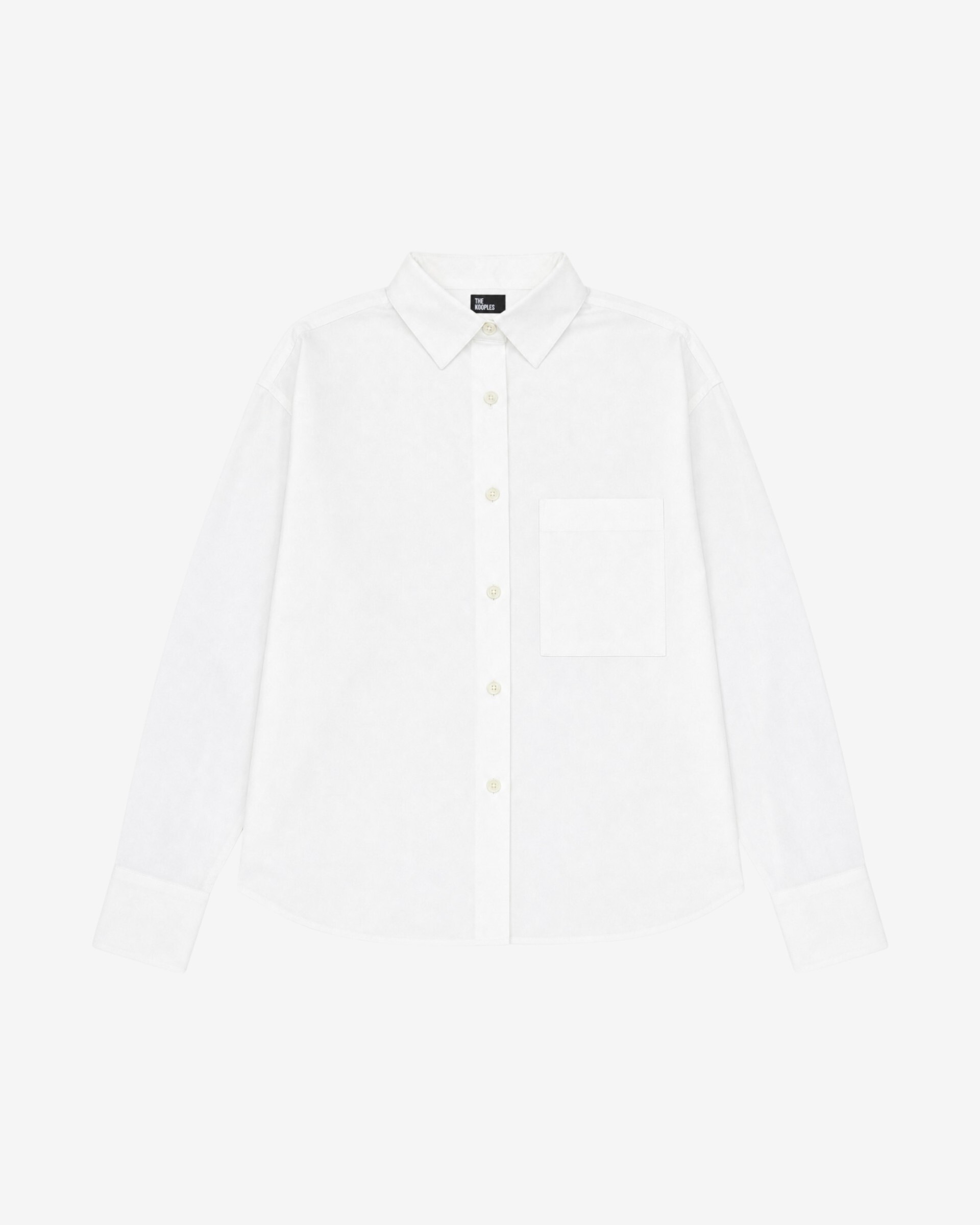 White cotton shirt