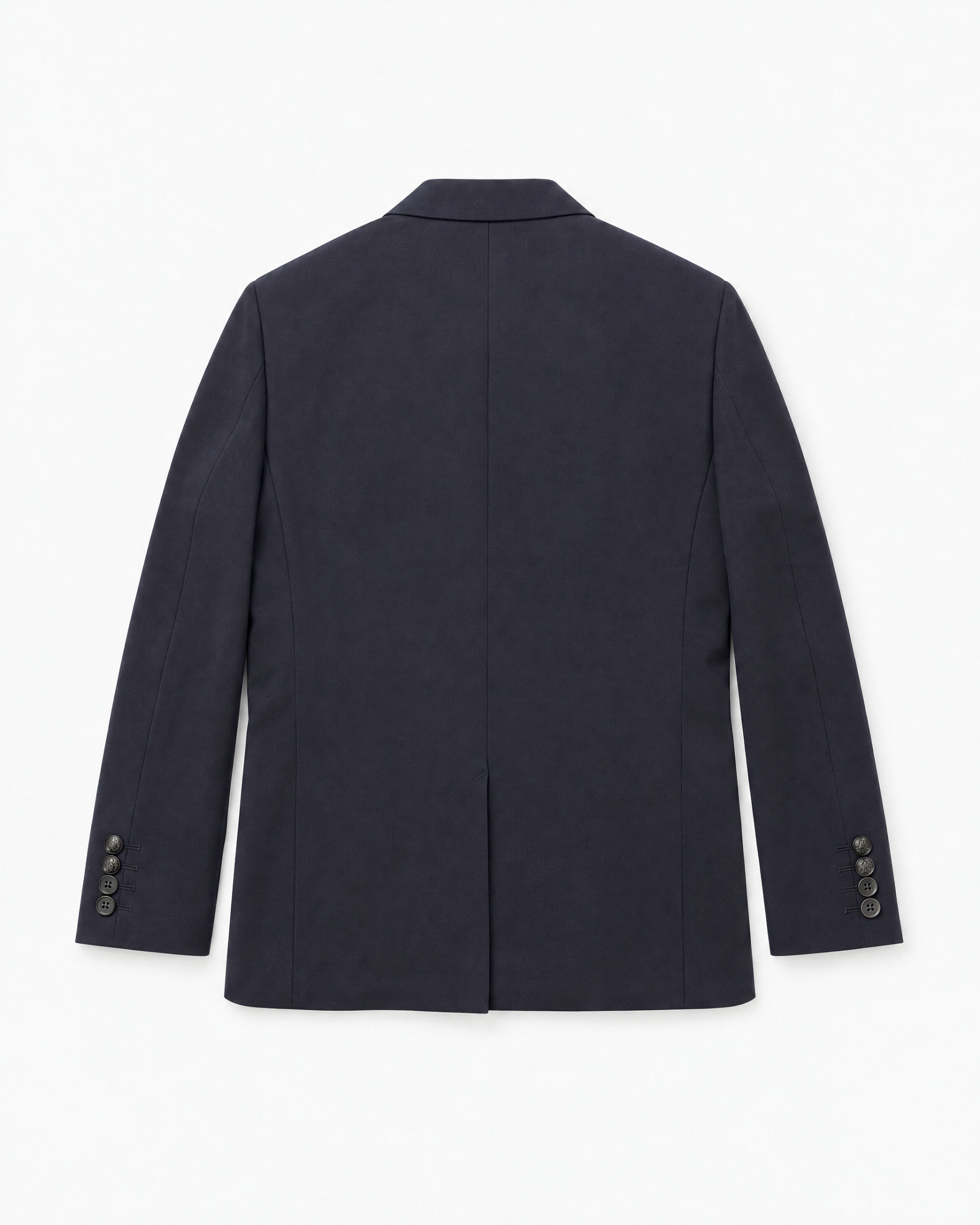 Navy semi-lined suit jacket