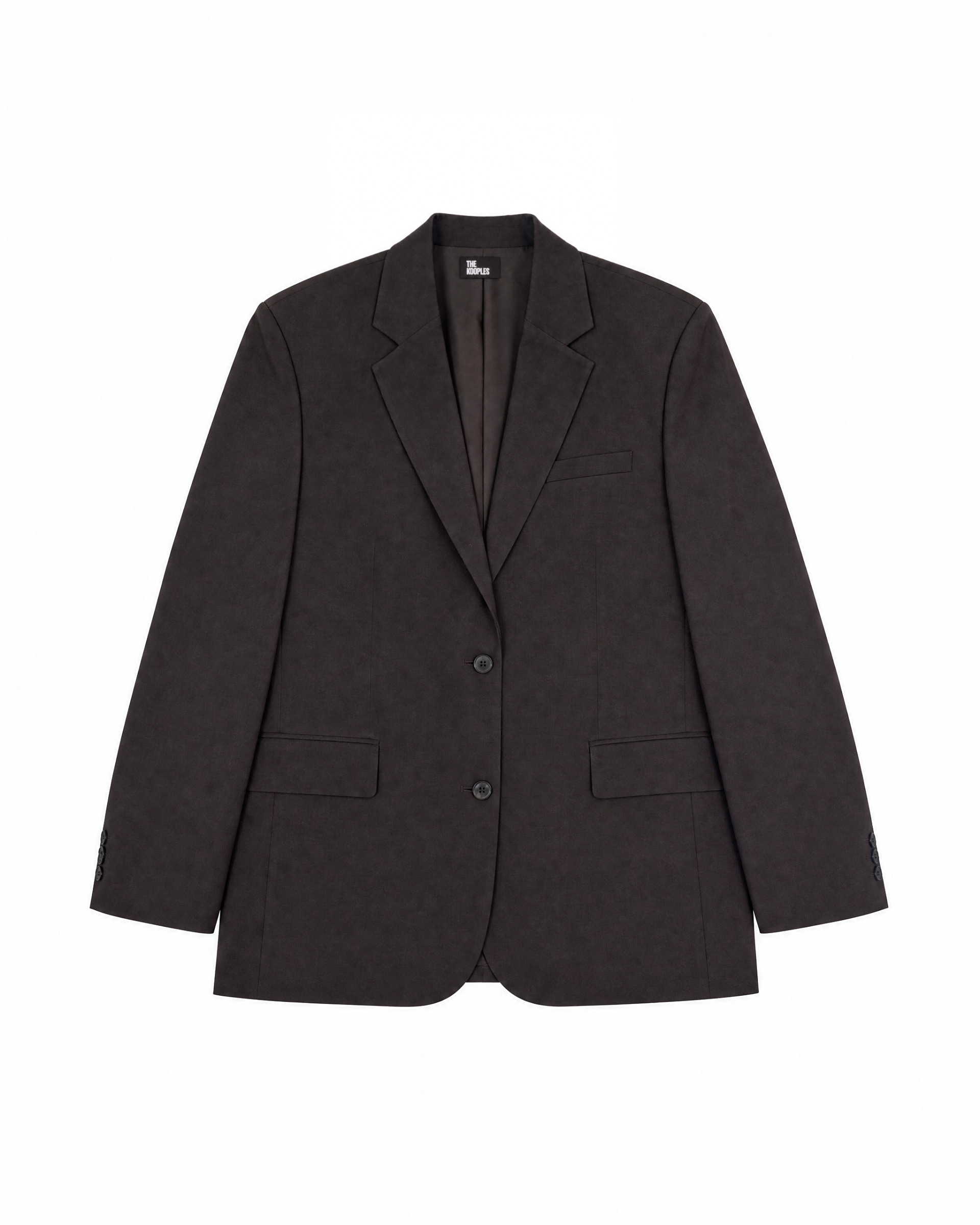 Brown wool blazer