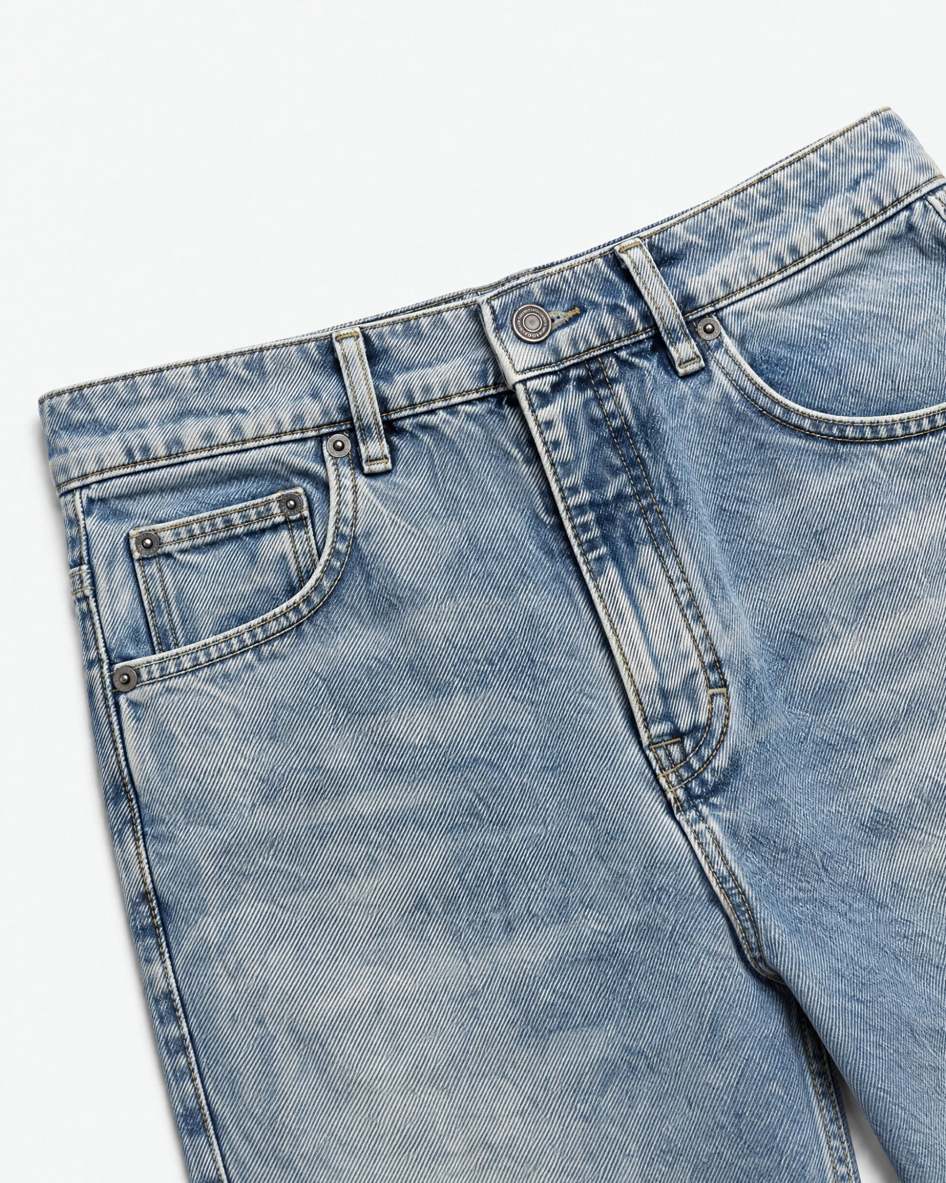 Light blue relaxed-fit jeans