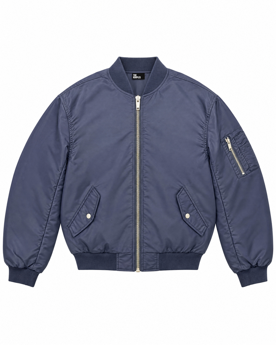 Navy bomber jacket