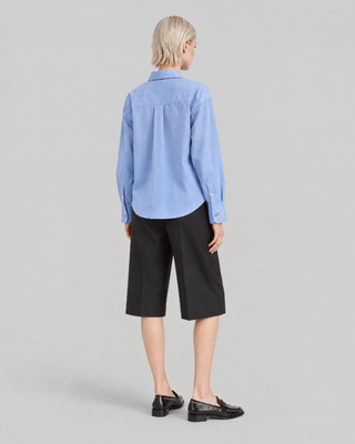Blue cotton shirt
