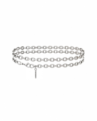 Silver Chain Belt
