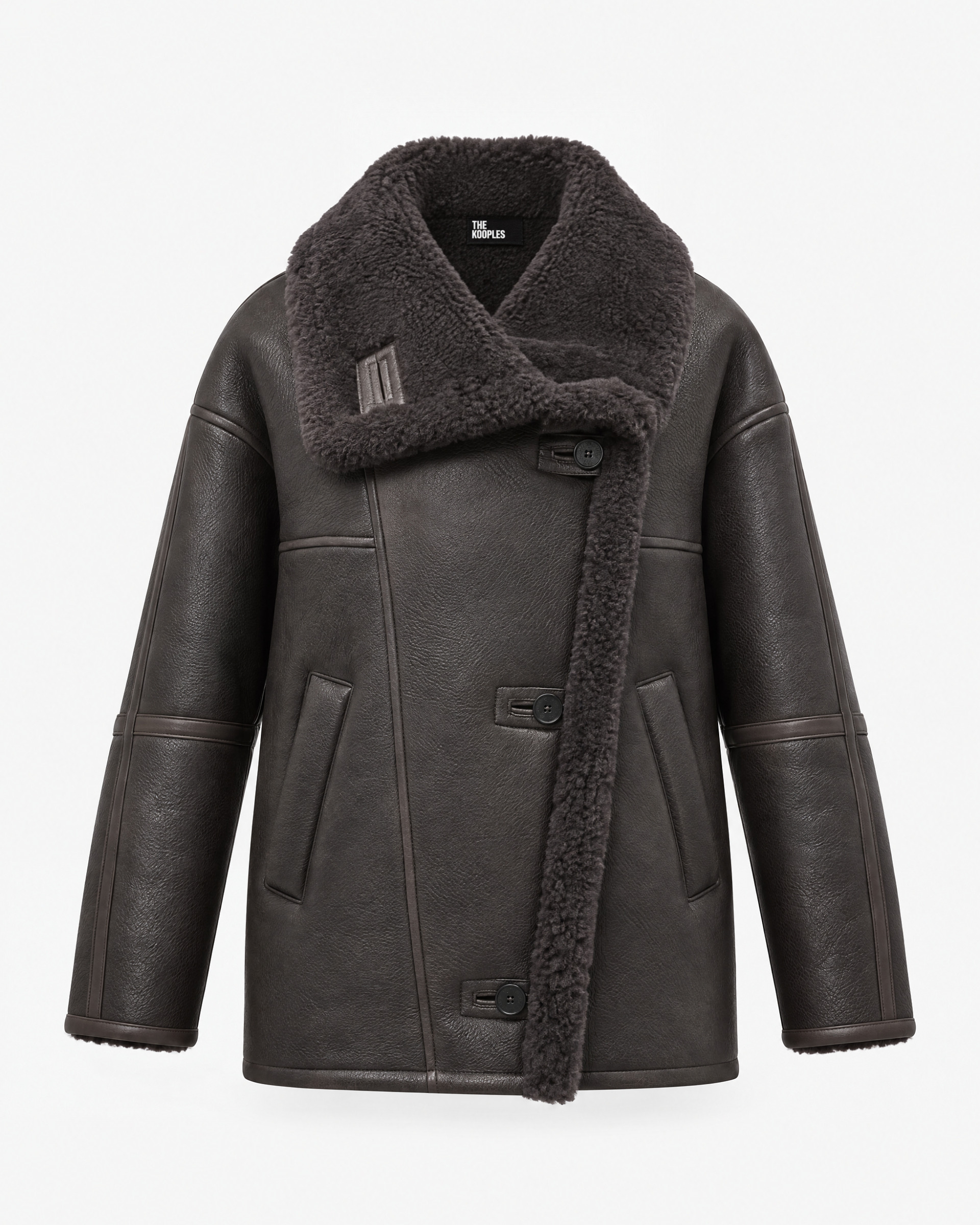 Brown sheepskin