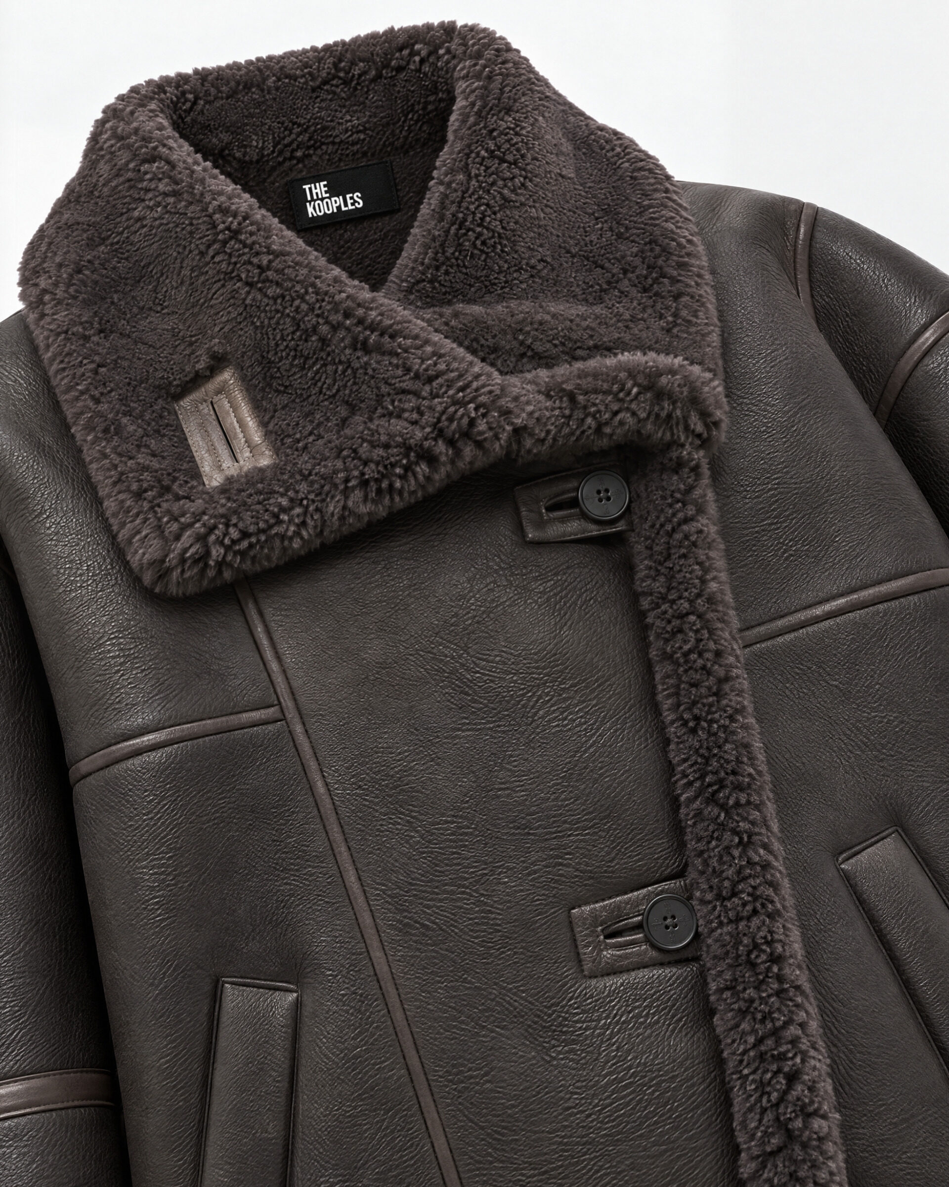 Brown sheepskin