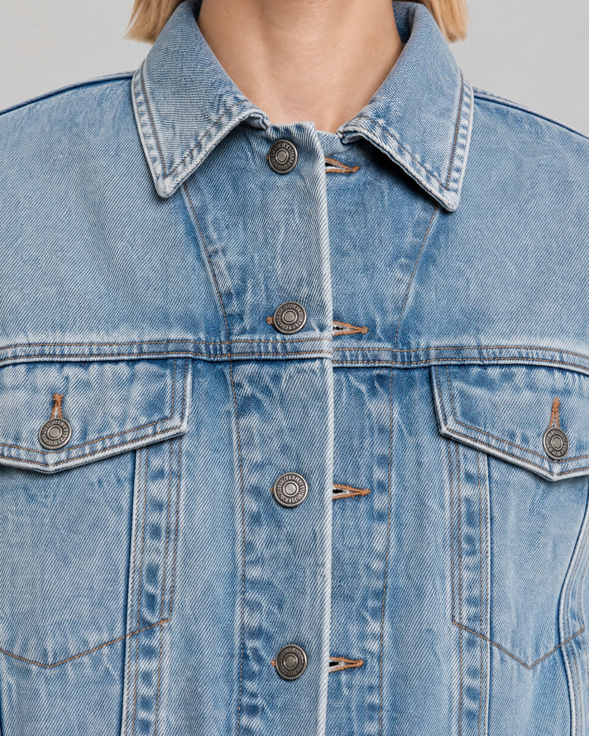 Blue denim jacket