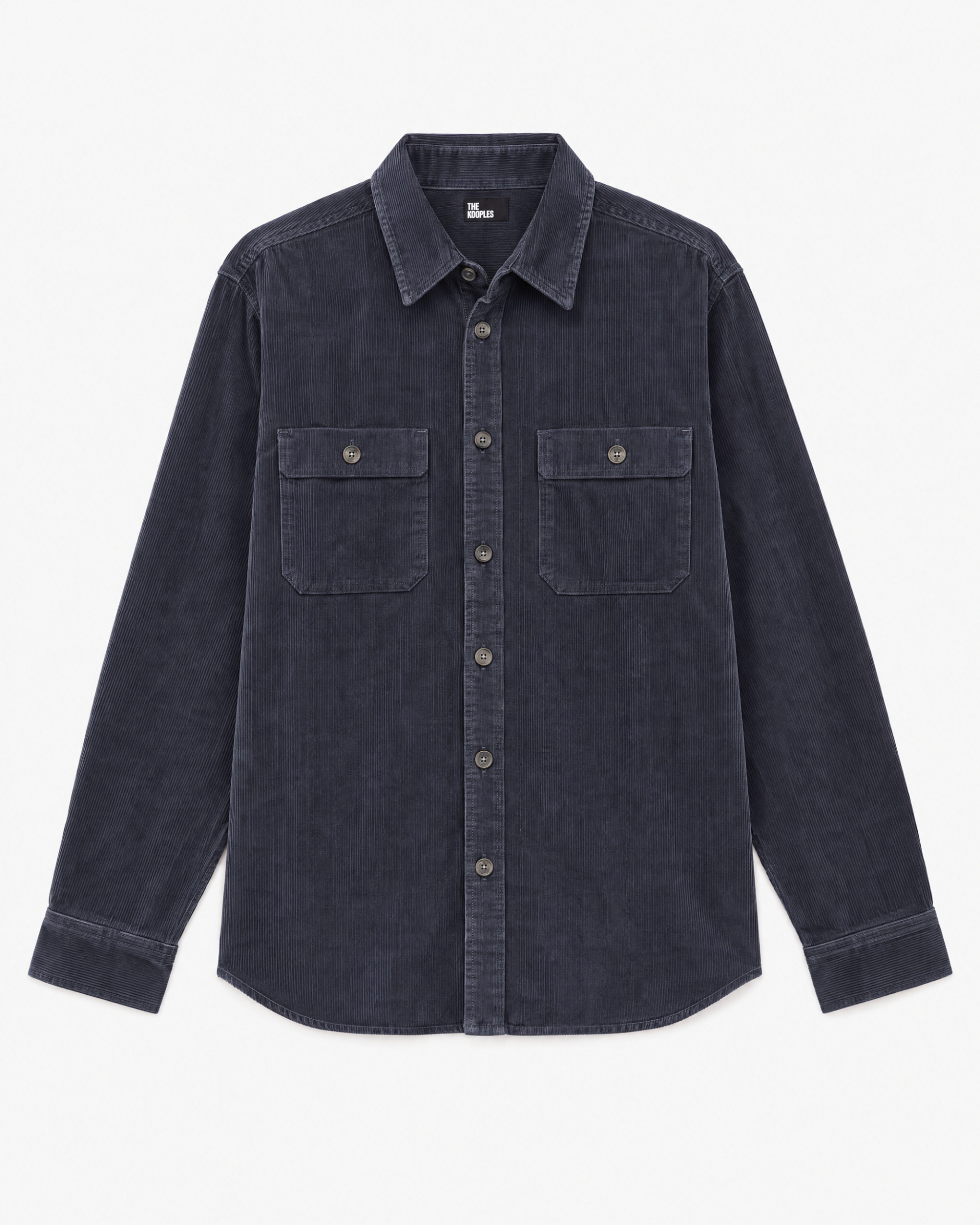 Navy corduroy shirt