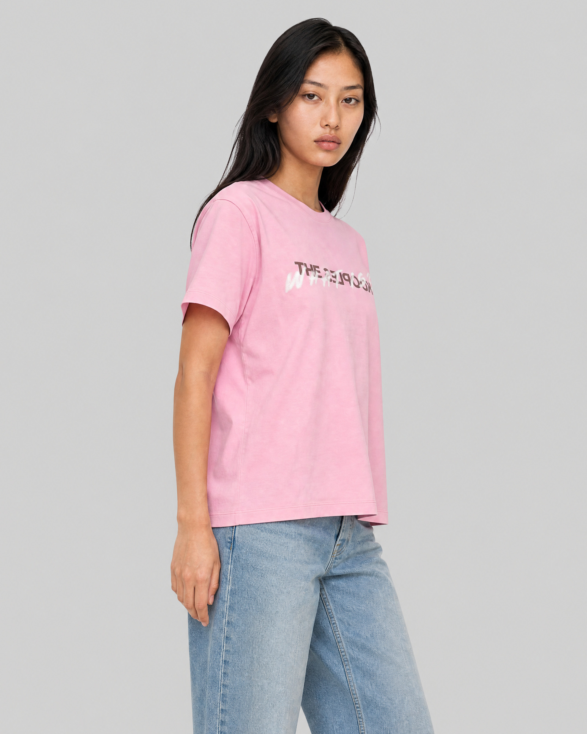 Pink 'what is' T-shirt
