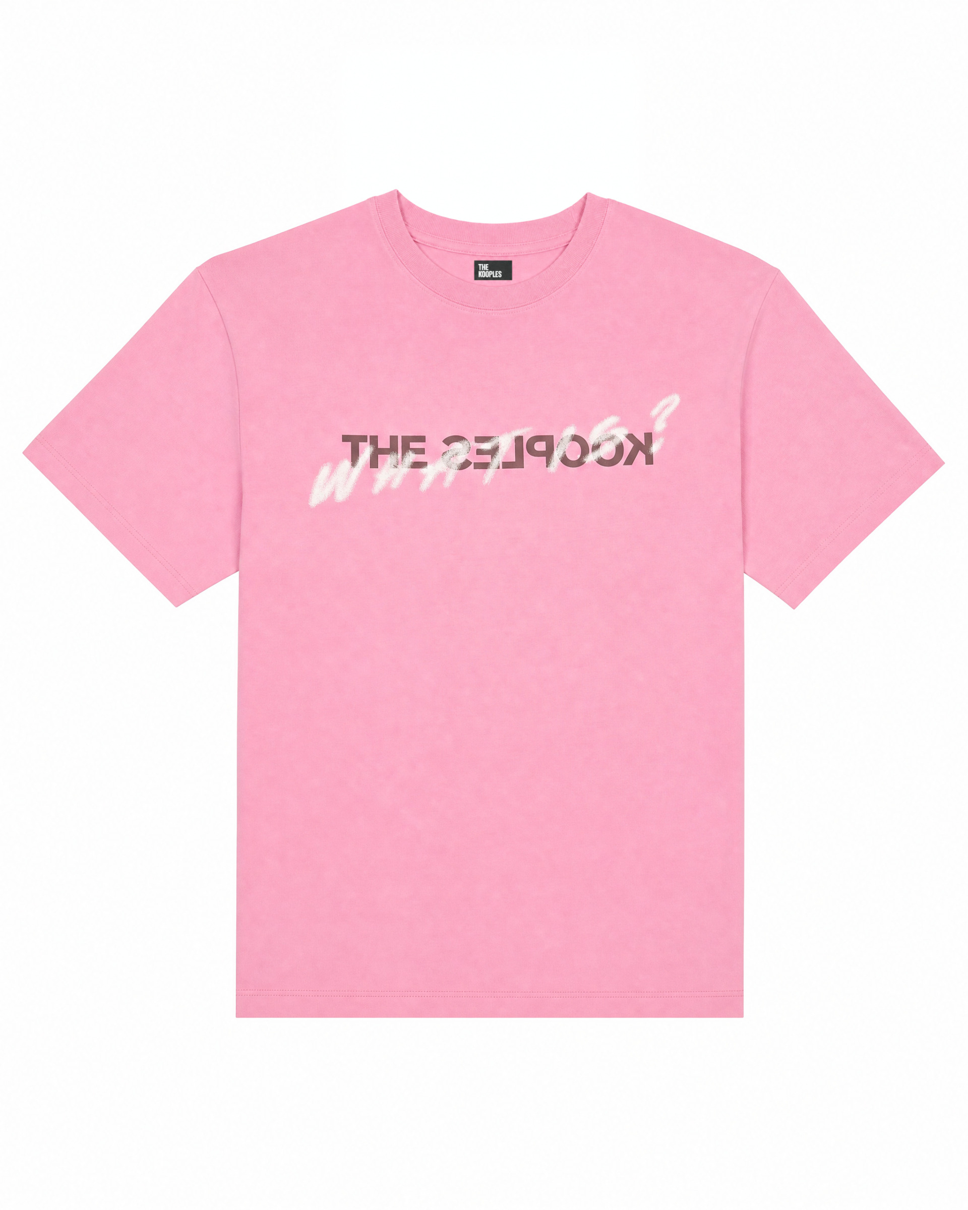 Pink 'what is' T-shirt
