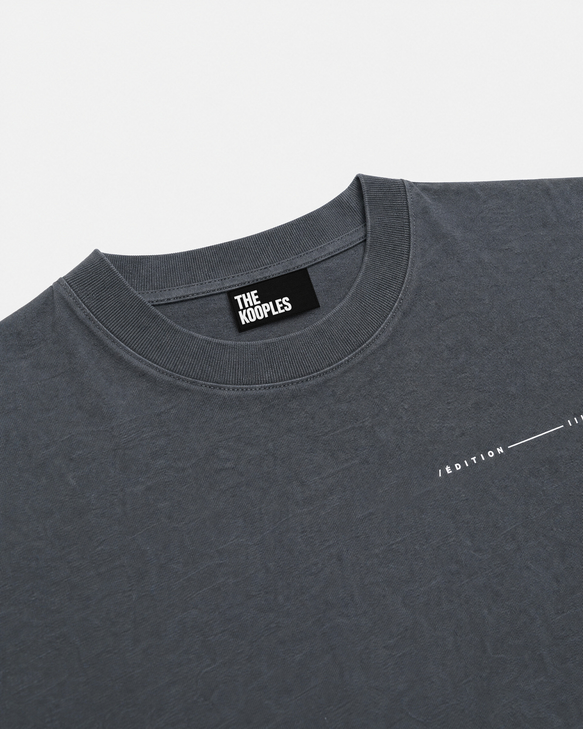Black T-shirt with car screen print