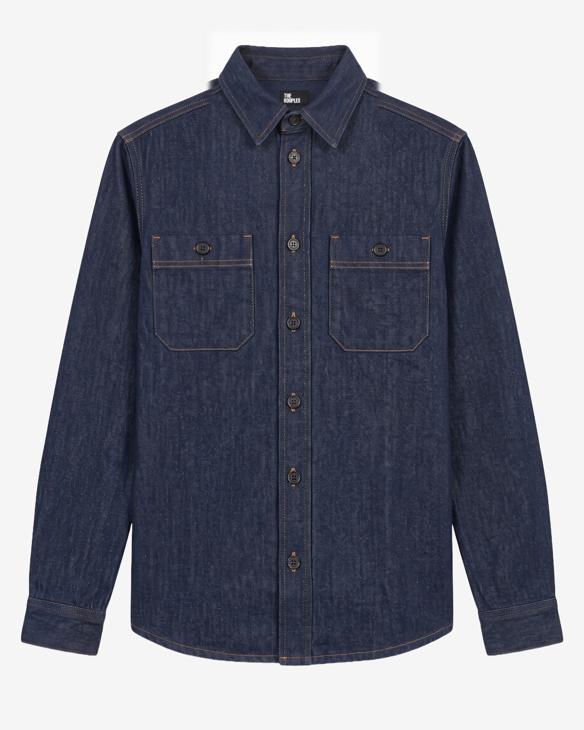 Blue Raw Denim Shirt