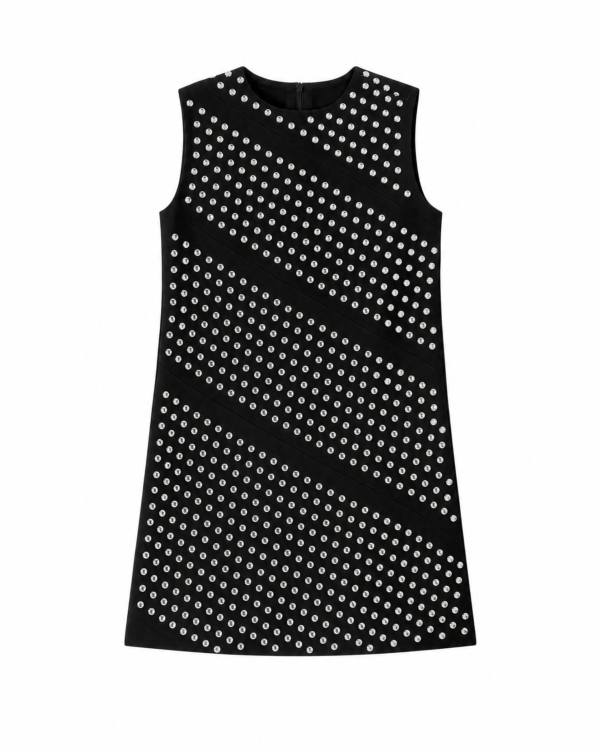 Black Short Studded Dress