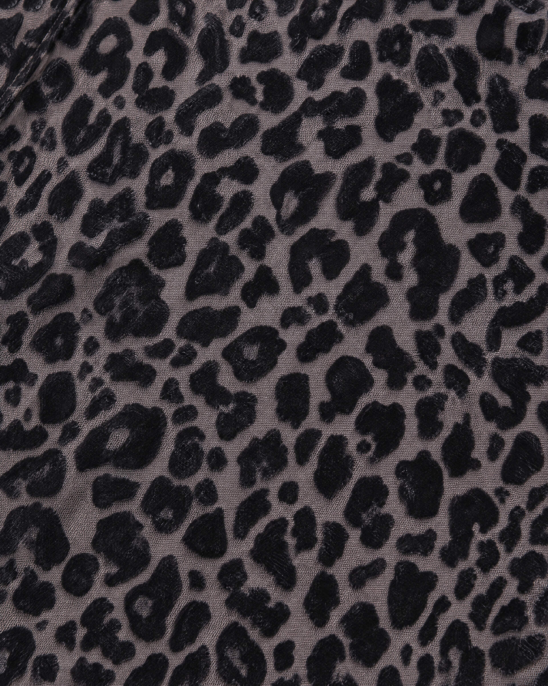 Black leopard-print bodysuit