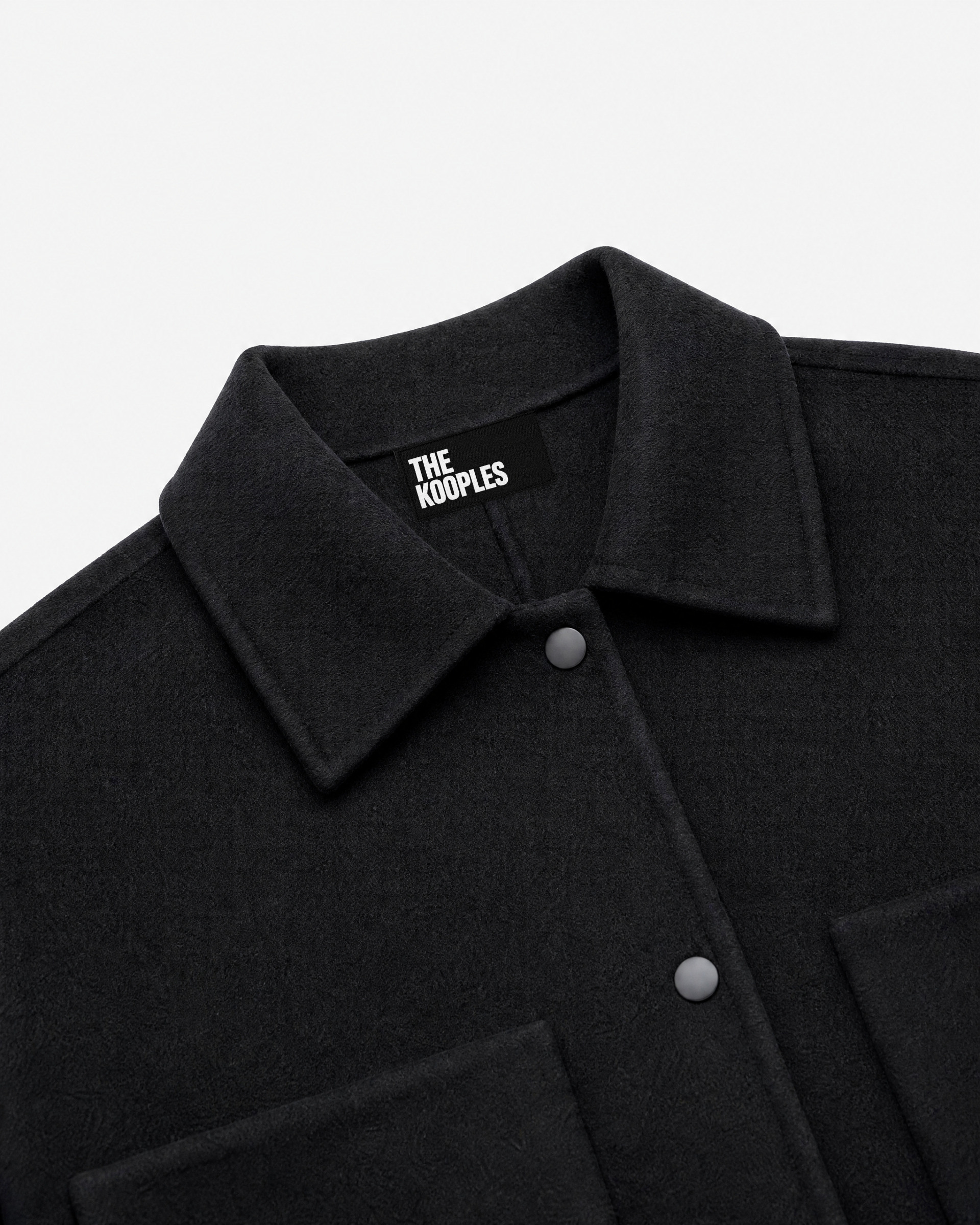 Black wool jacket