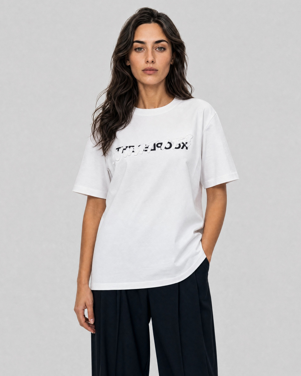 'What If' White Unisex T-Shirt