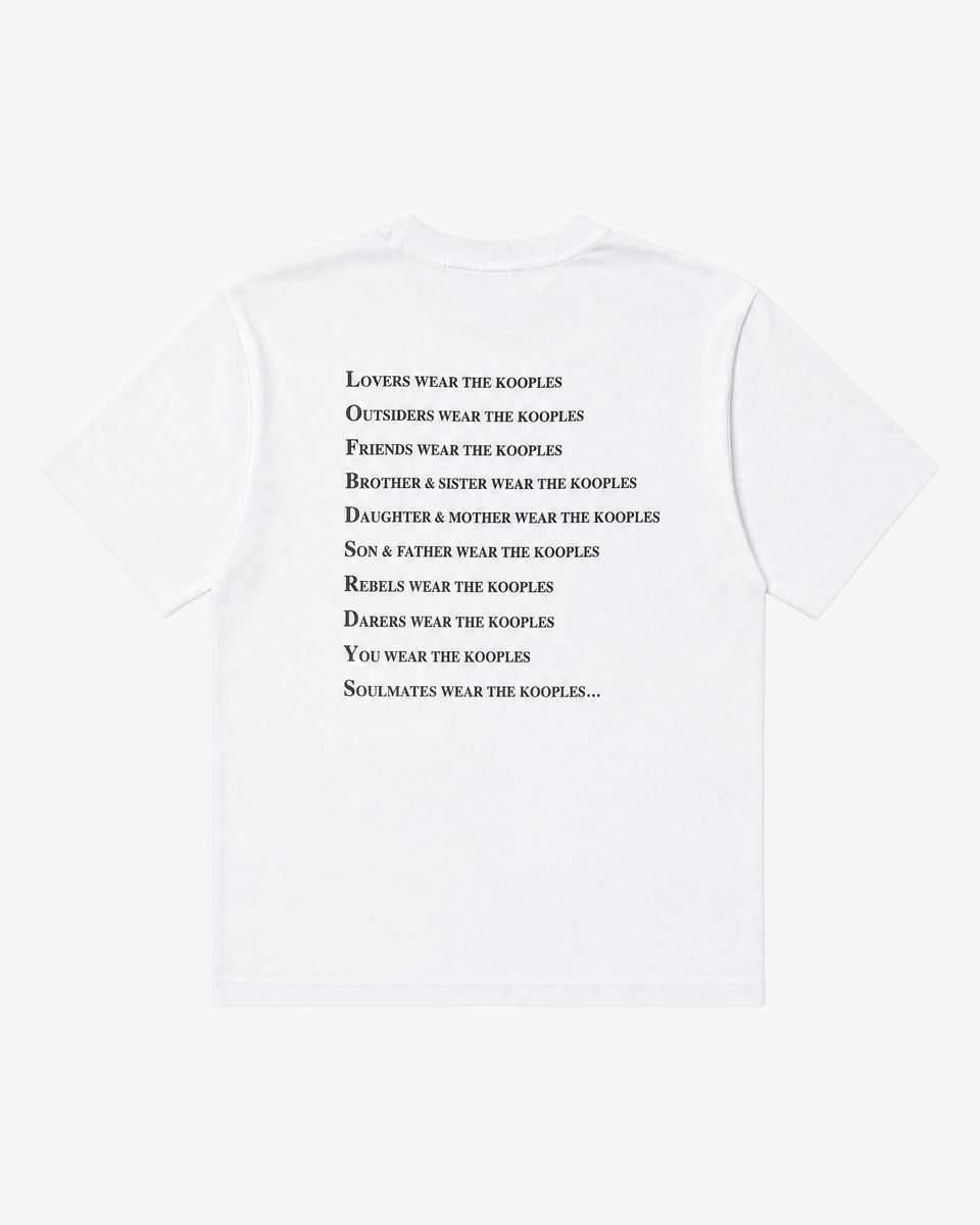 White 'Who Wears' Unisex T-shirt
