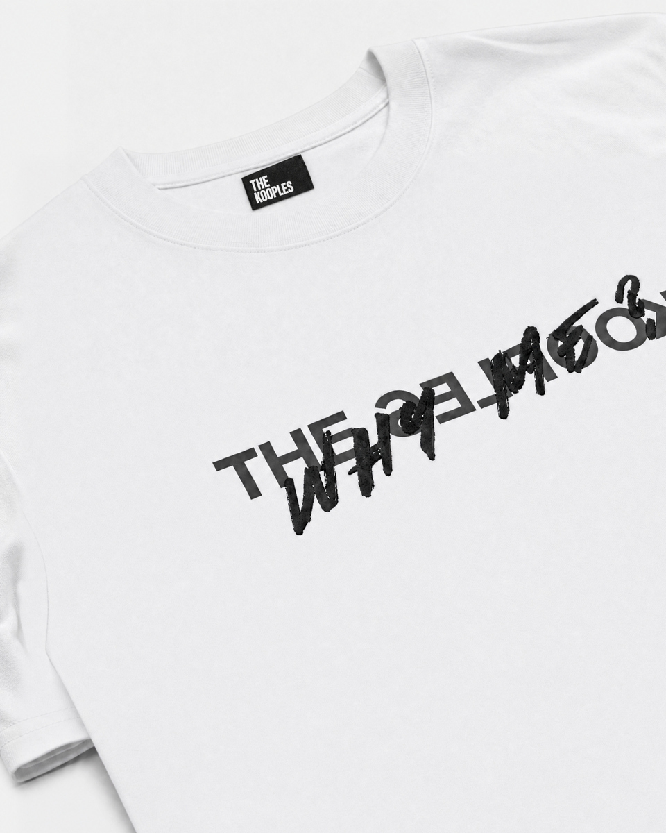 White 'Why Me' Unisex T-shirt