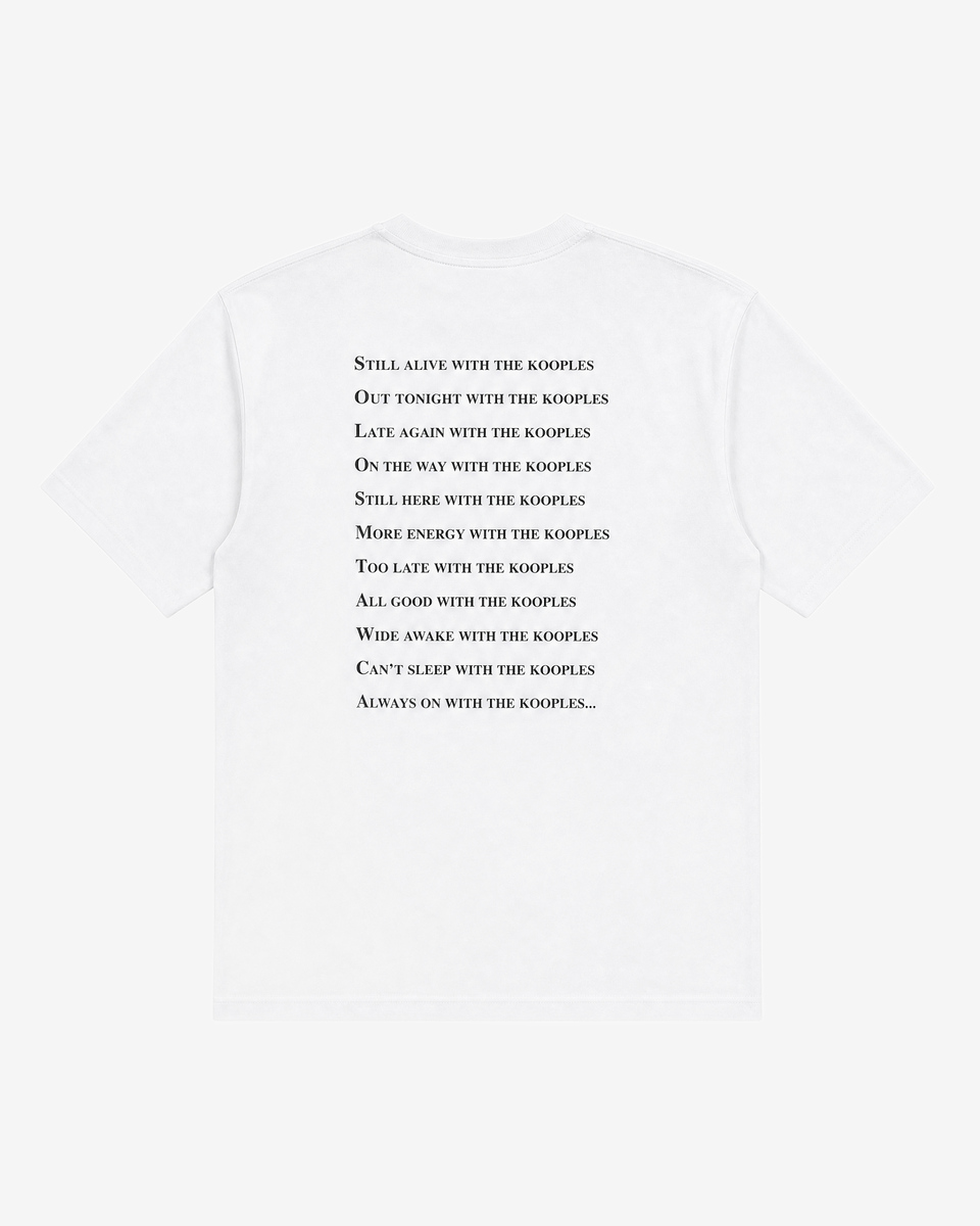 White 'What's Up' Unisex T-shirt