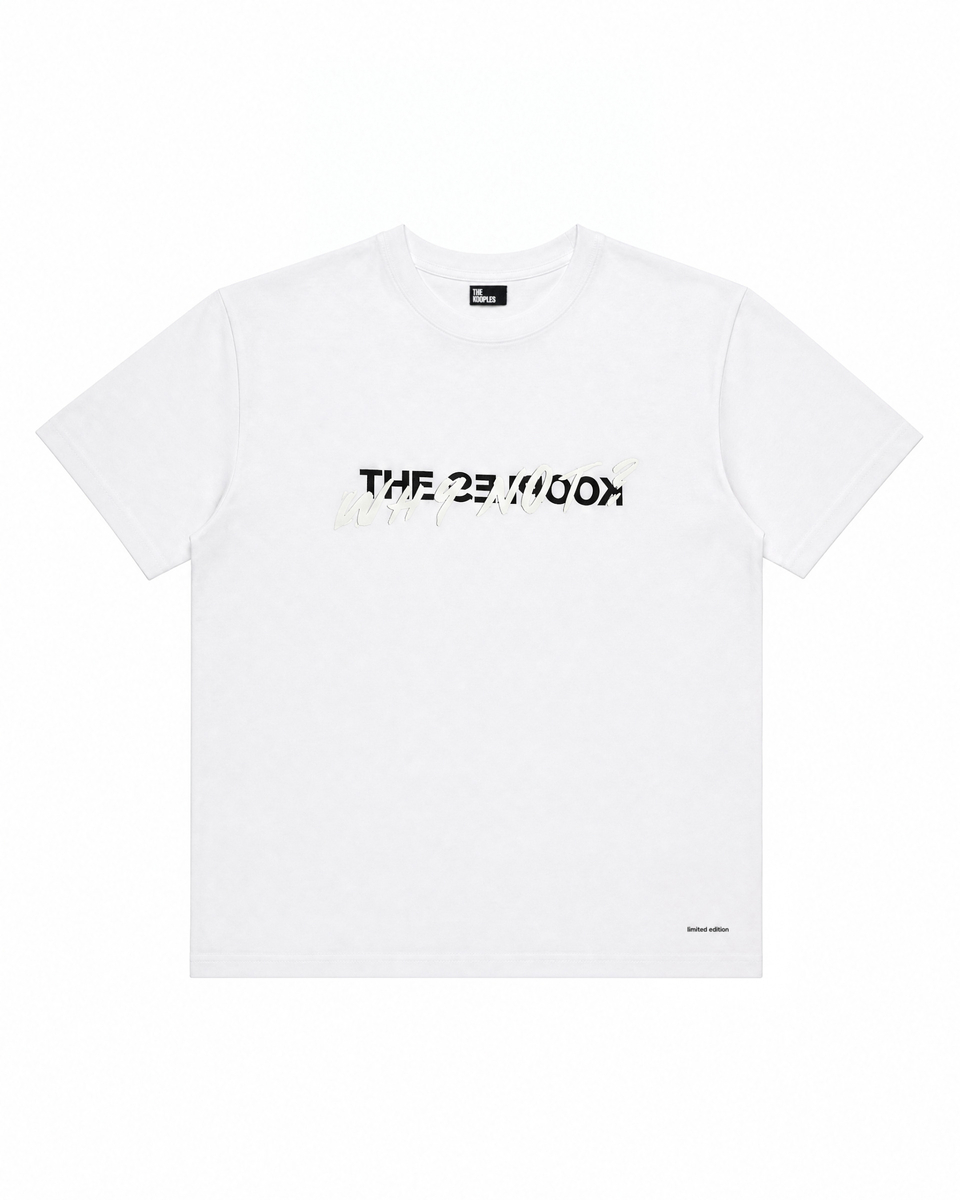White 'Why Not' Unisex T-shirt