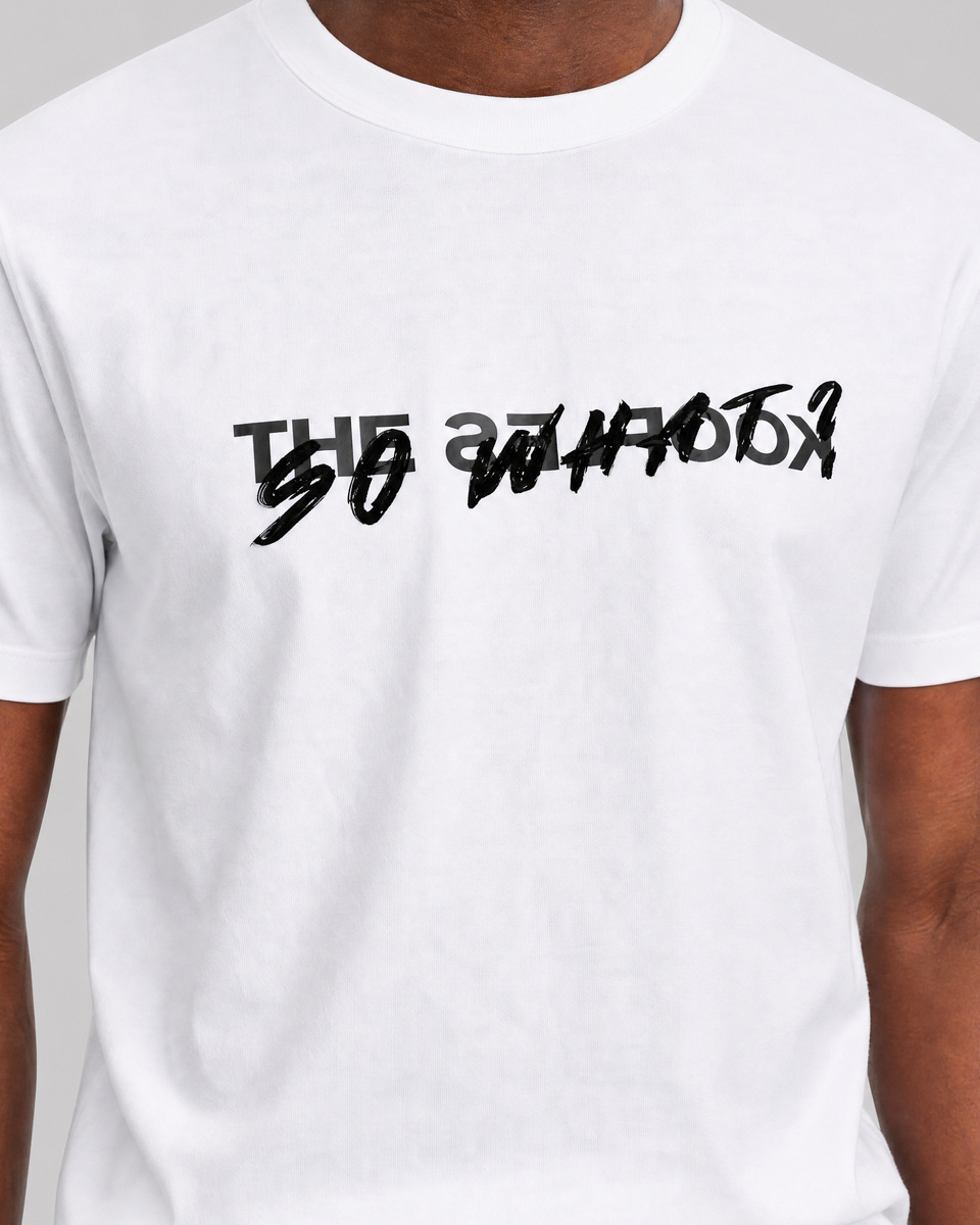 'So What' White Unisex T-Shirt