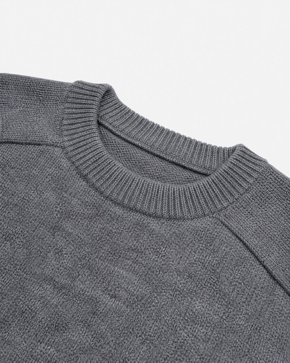 Gray Merino Wool Sweater