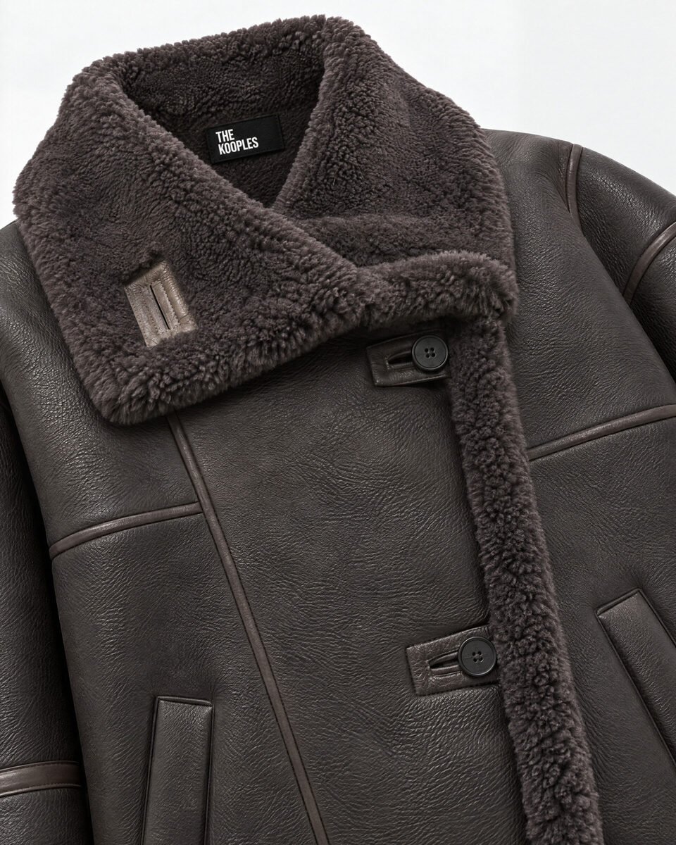 Brown sheepskin