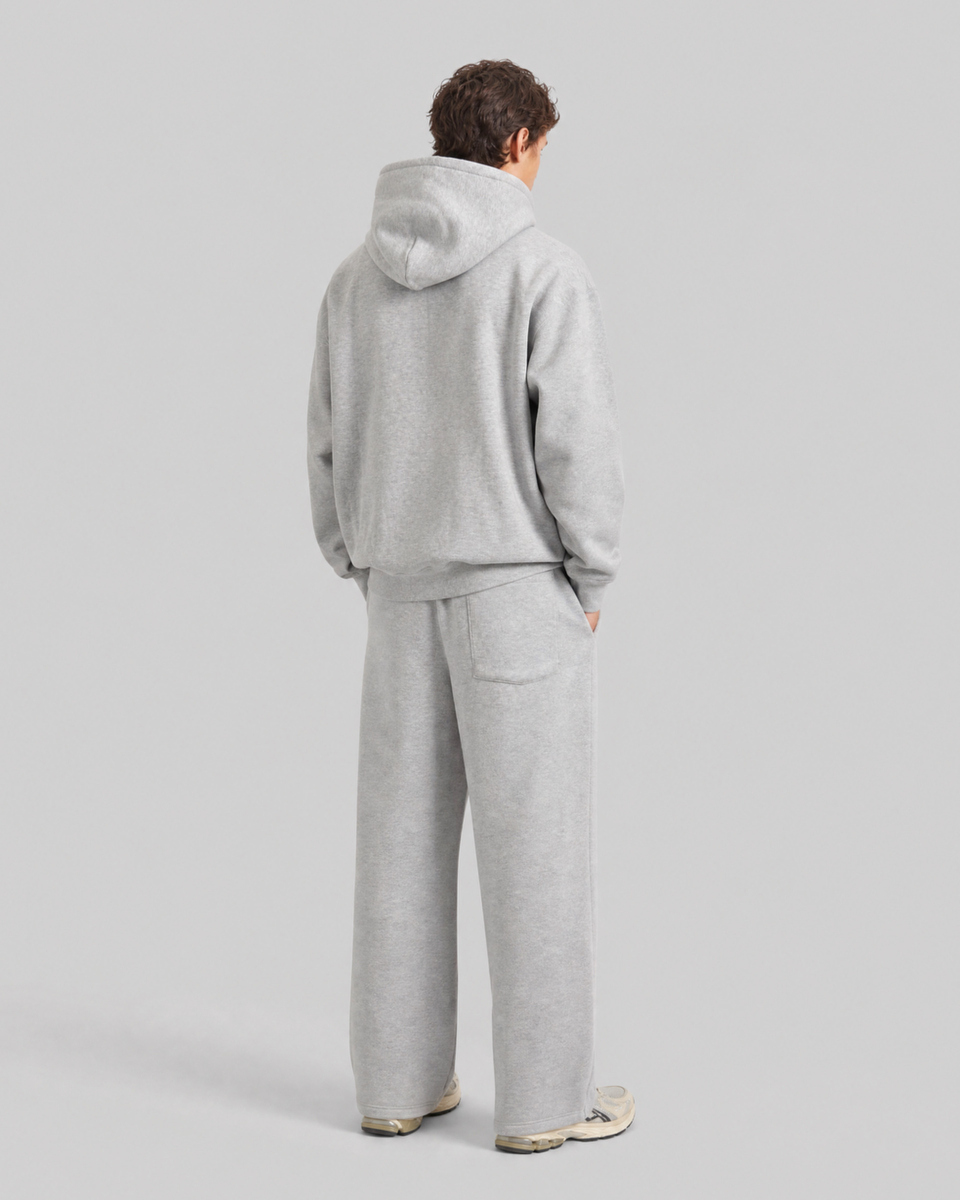 Gray Hooded Sweatshirt