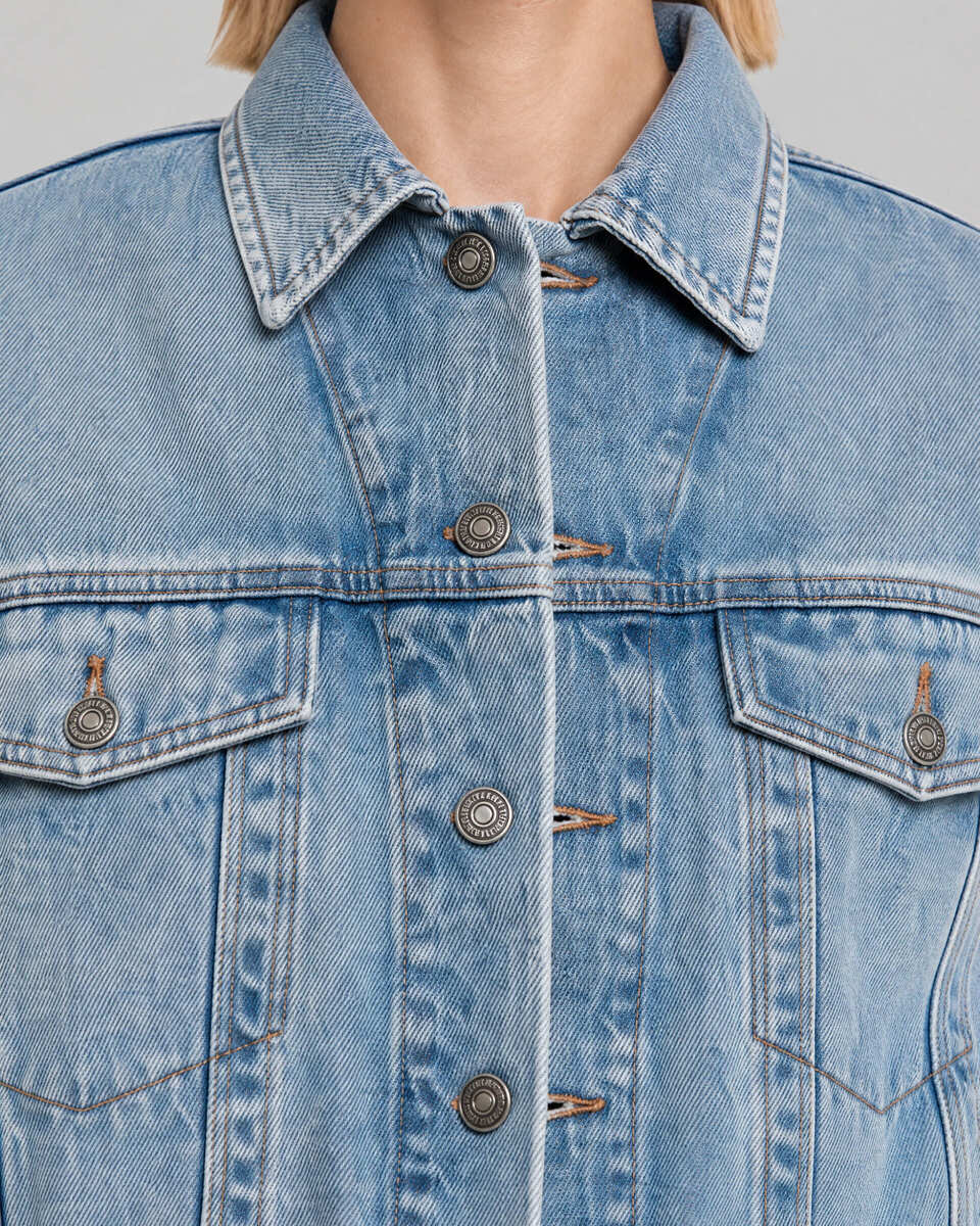 Blue denim jacket