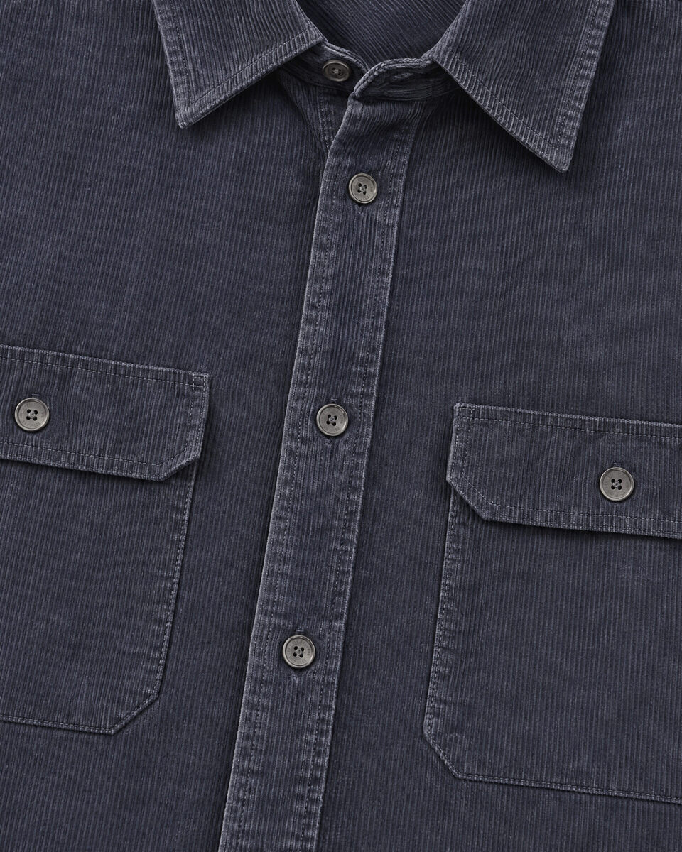 Navy corduroy shirt