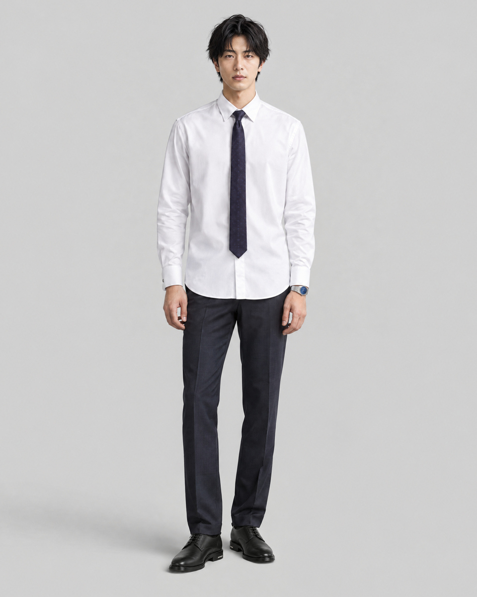 White dress shirt