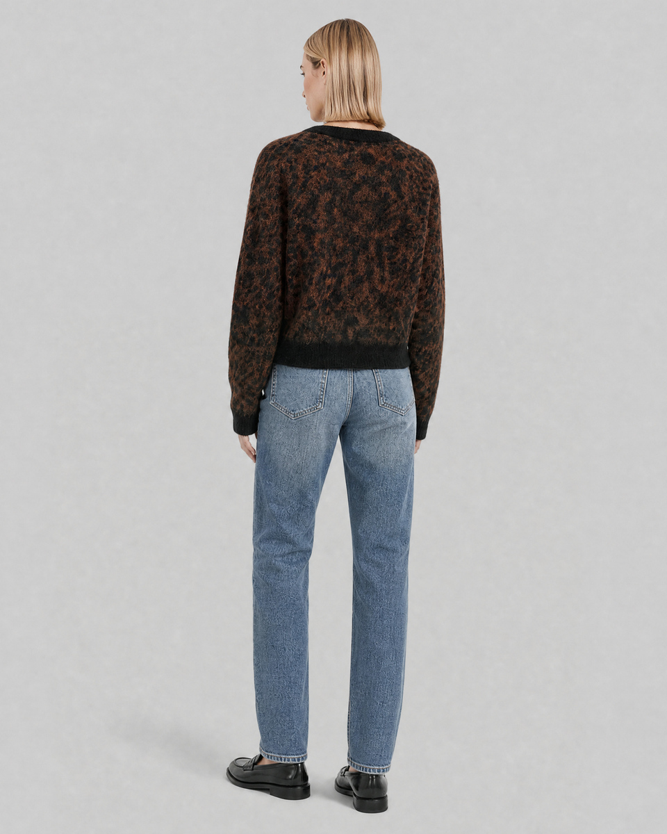 Blue slim-fit jeans