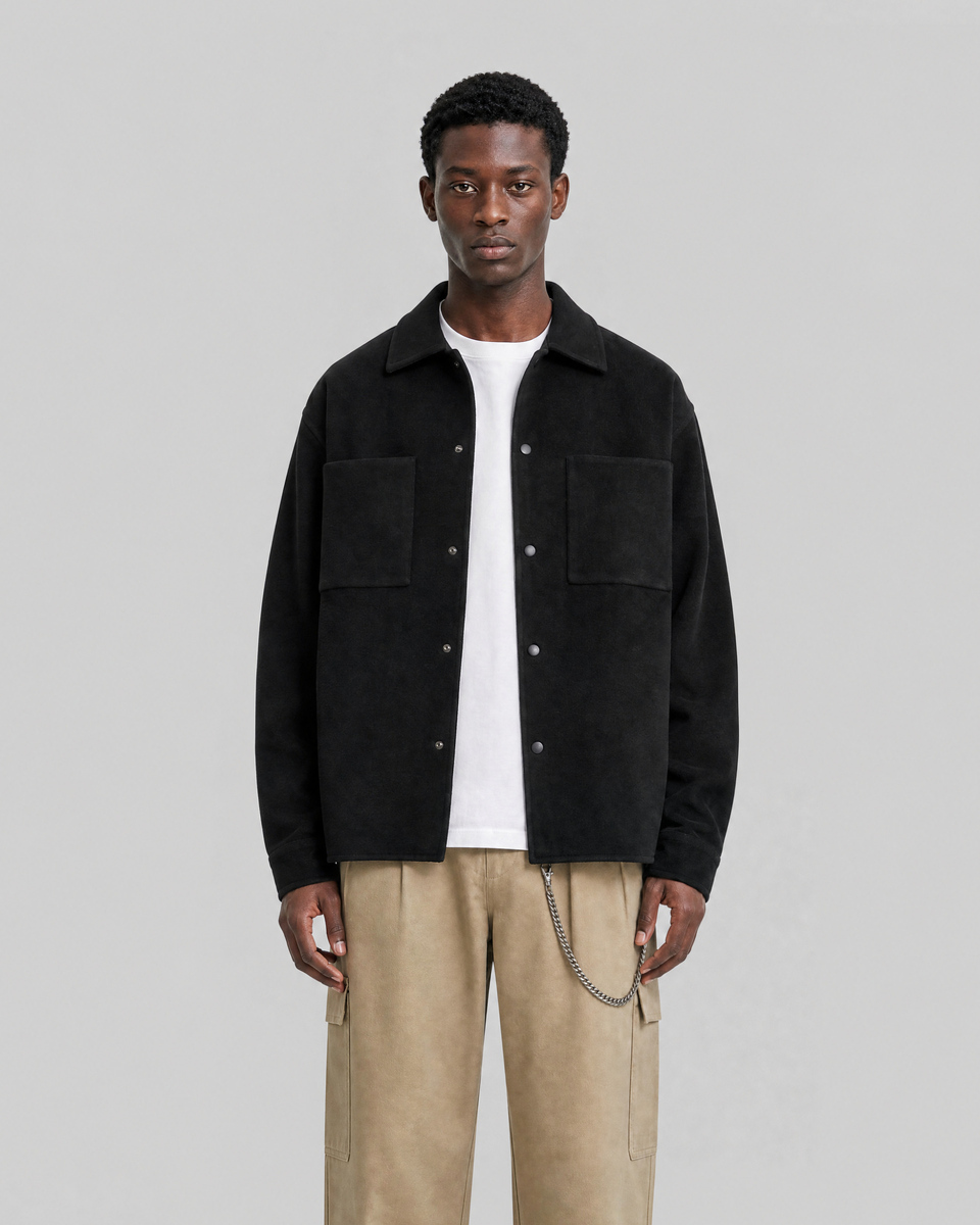 Black wool jacket