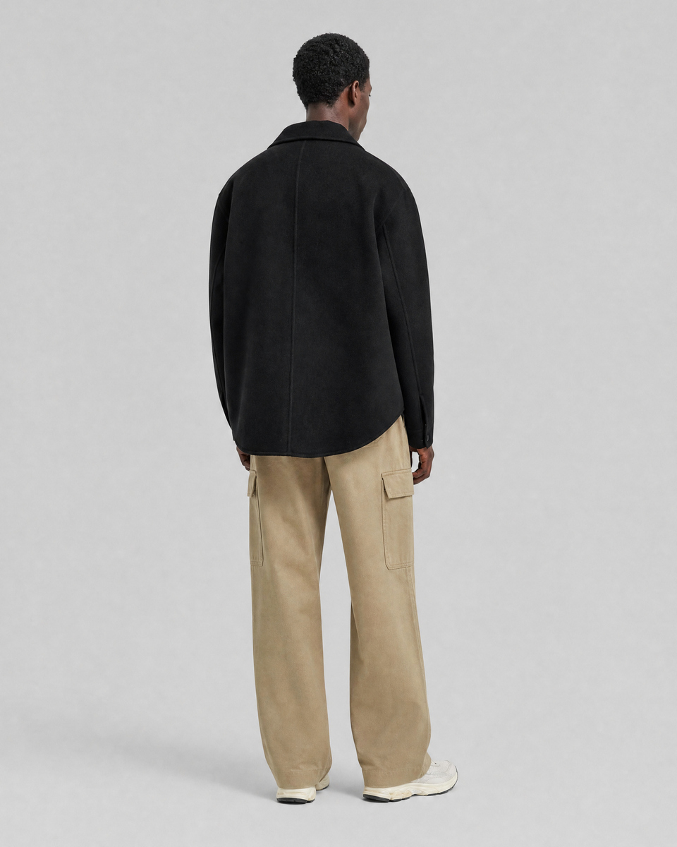 Black wool jacket