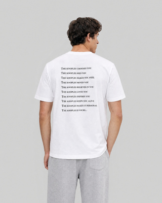 White 'Why Me' Unisex T-shirt