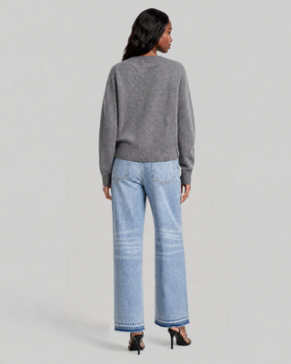 Gray Merino Wool Sweater