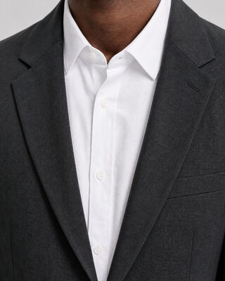 Anthracite Gray Wool Suit Jacket