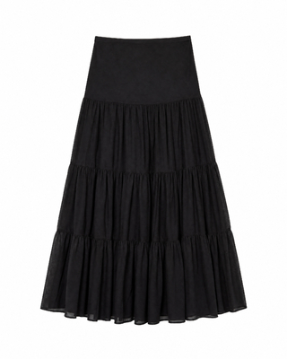 Long black skirt