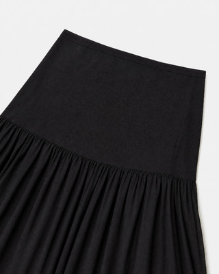 Long black skirt