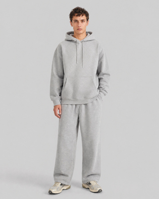 Gray Hooded Sweatshirt