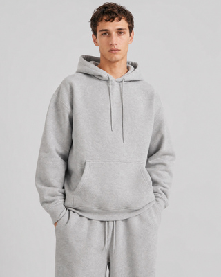Gray Hooded Sweatshirt