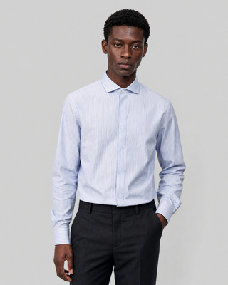 Blue Striped Shirt