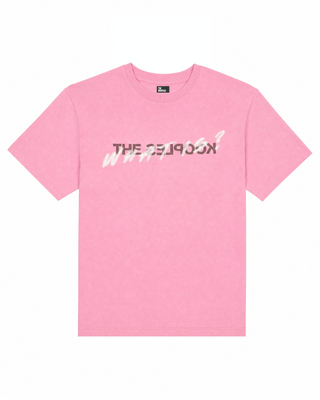 Pink 'what is' T-shirt